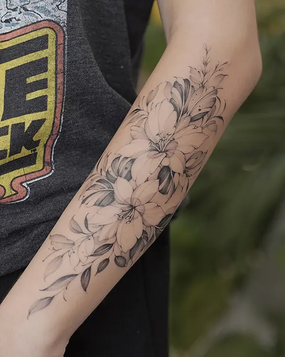Angie — Watercolor tattoo