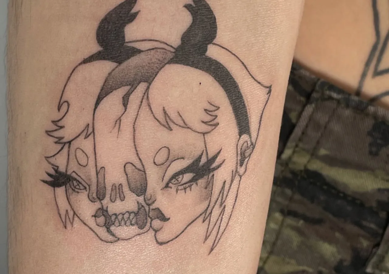 Old School tattoo by a Baron Art artist