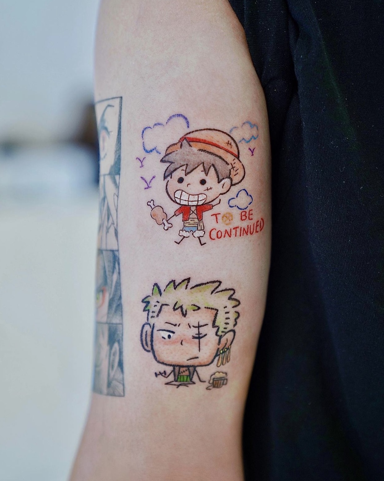 Eva — Anime / Cartoon tattoo