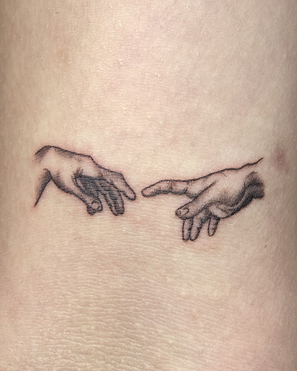 Golden — Old School tattoo