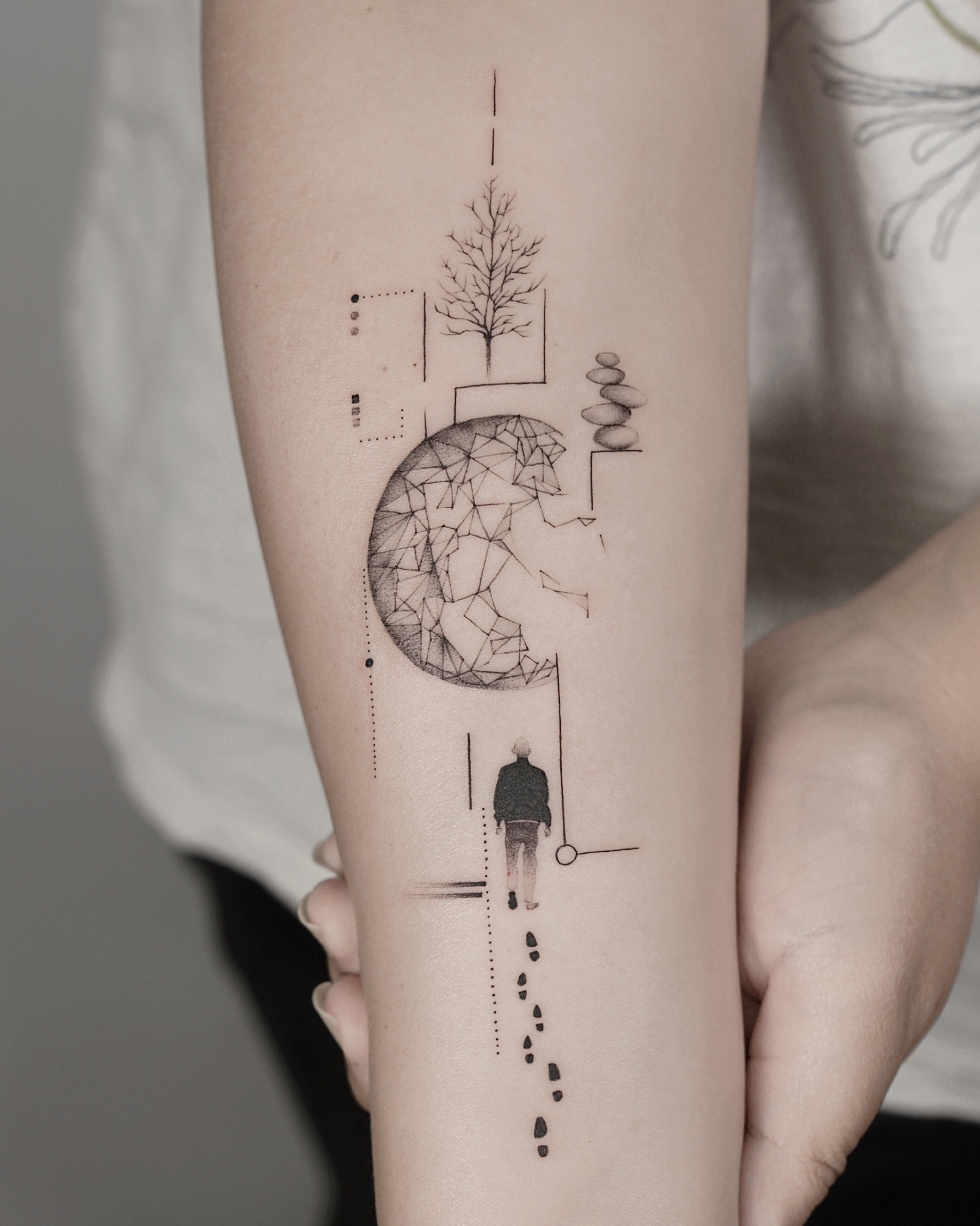 Jackie — Ornamental tattoo