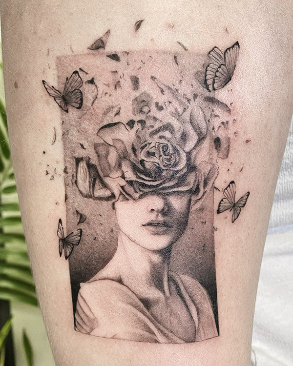 Jane — Portrait tattoo