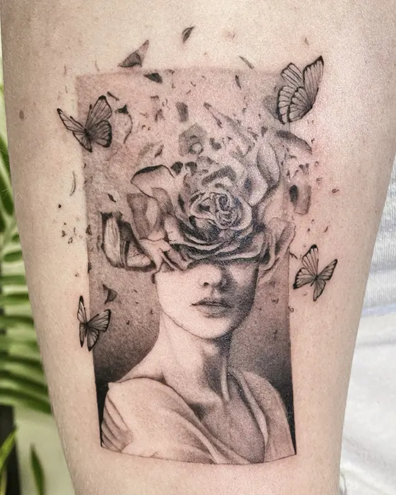 Jane — Portrait tattoo