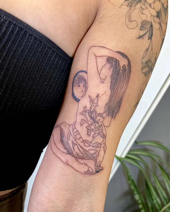 Jenny — Anime / Cartoon tattoo