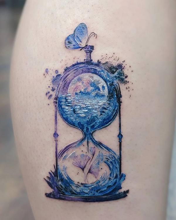Kandi — Watercolor tattoo