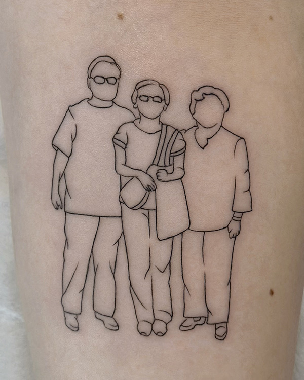 Keith — Black & Grey tattoo