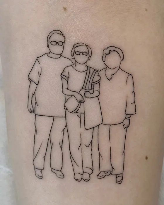 Keith — Fine Line & Minimalist tattoo