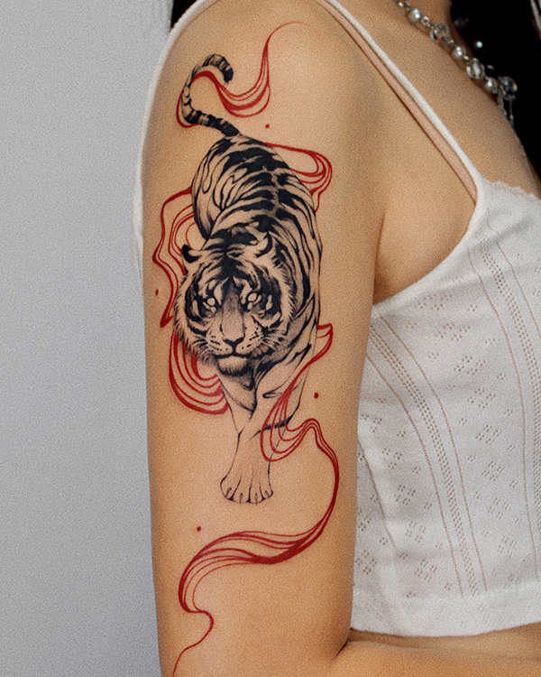 Sansa — Color tattoo