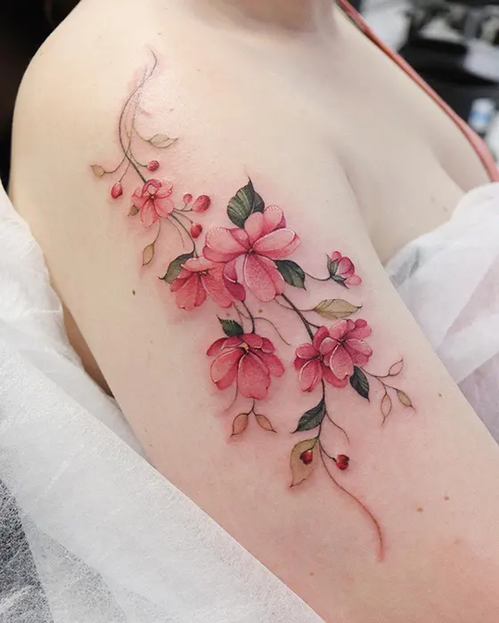 Tiffy — Watercolor tattoo