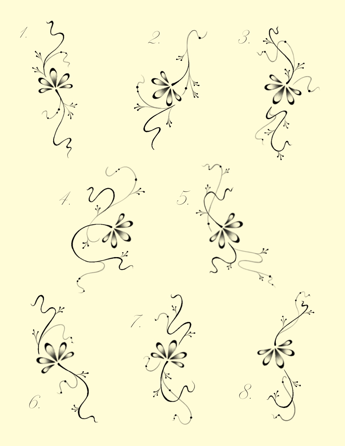 Claire Ornamental Florals
