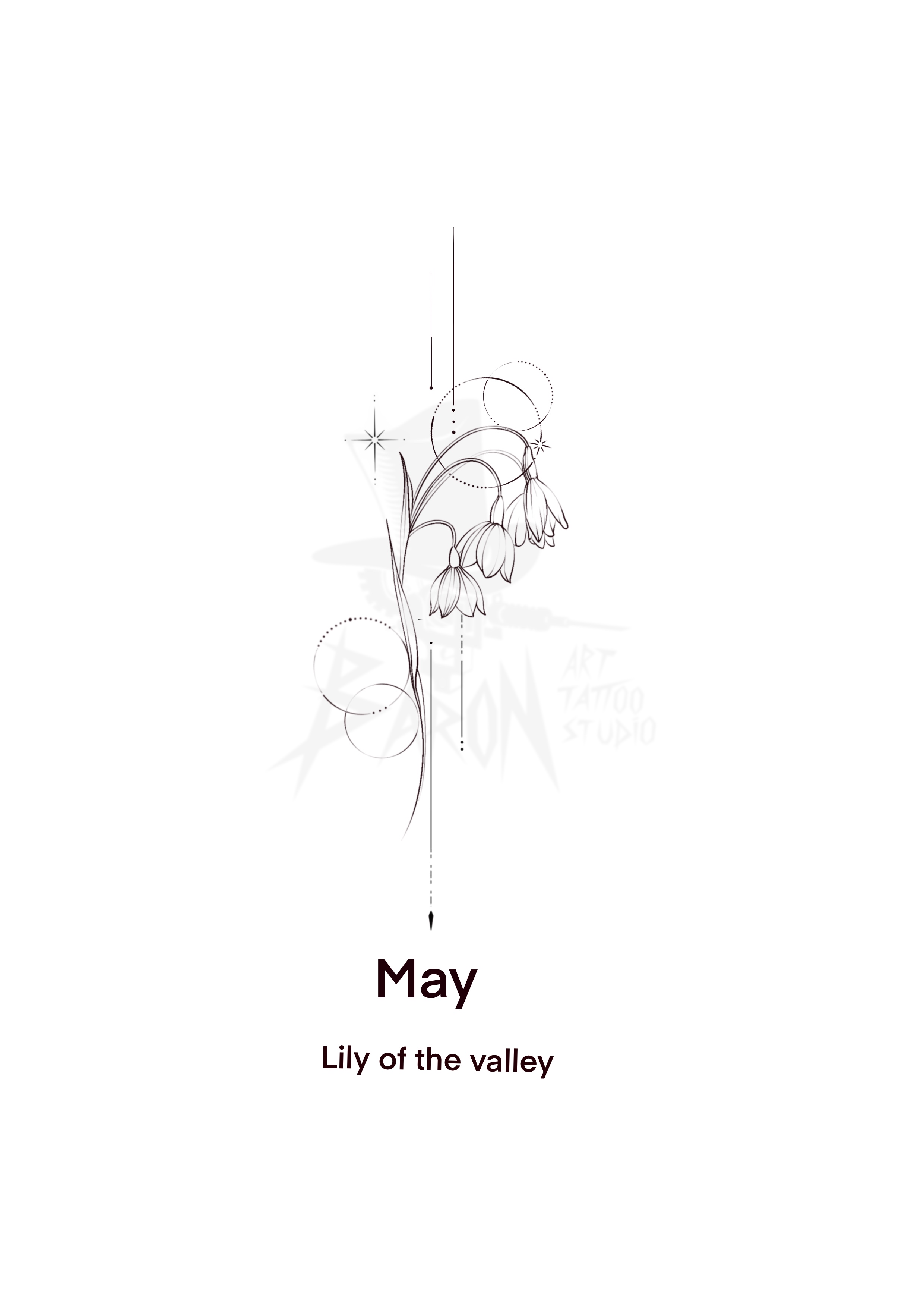 birth flower:lily of the valley