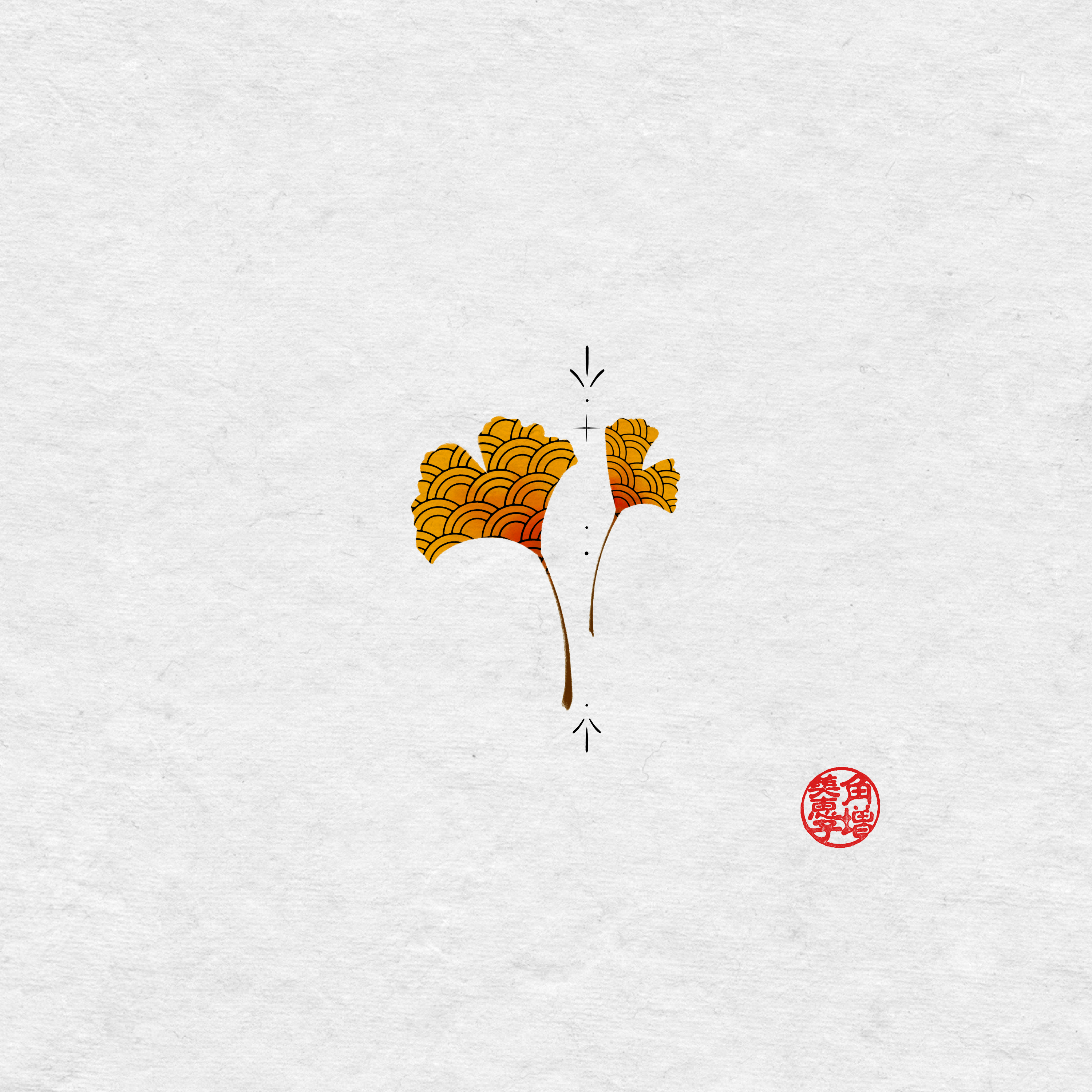 Rae - Mini Orange Ginko