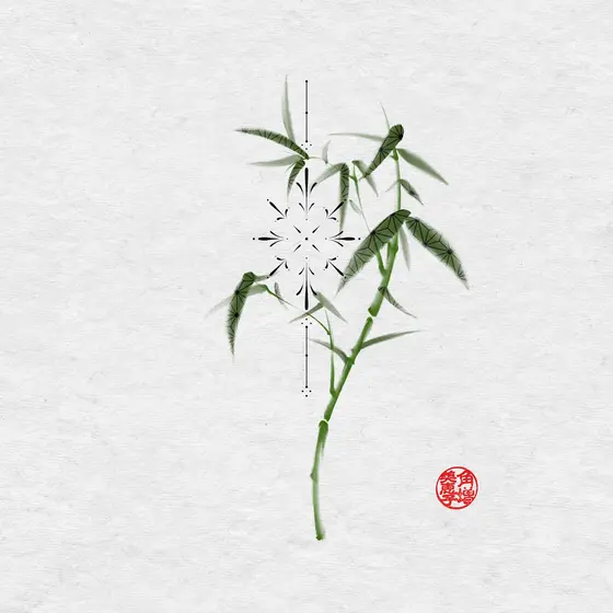 Rae - Ornamental Bamboo Stalk